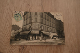 CPA 92 Haut De Seine Bois Colombes Rue Des Bourguignons A La Civette Tabac Café Billard - Autres & Non Classés