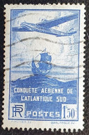 FRANCE 1936 : YT N° 320 Atlantique Sud Oblitéré - Oblitérés