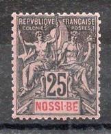 Nossi-Bé Timbre-Poste N°34*  Neuf  TB Cote : 19€00 - Nuevos