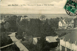 Beg Meil * Les Villas * Vue Prise De La Terrasse De L'hôtel Des Dunes - Beg Meil