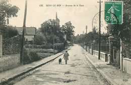 SEINE ET MARNE  BOIS LE ROI  Avenue De La Gare - Bois Le Roi