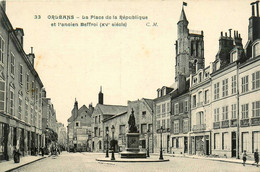Orléans * La Place De La République Et L'ancien Beffroi - Orleans