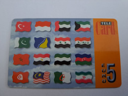 NETHERLANDS  € 5 ,- FLAGS DIFF COUNTRYS   / OLDER CARD    PREPAID  Nice Used  ** 11183** - [3] Handy-, Prepaid- U. Aufladkarten