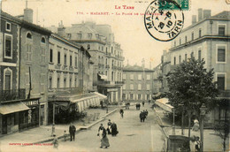 Mazamet * La Place De La Cathédrale * Grand Café De France * Pharmacie - Mazamet