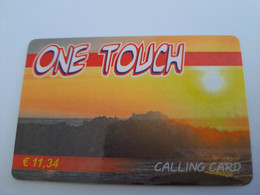 NETHERLANDS  € 11,34  ONE TOUCH      / OLDER CARD    PREPAID  Nice Used  ** 11188** - [3] Handy-, Prepaid- U. Aufladkarten