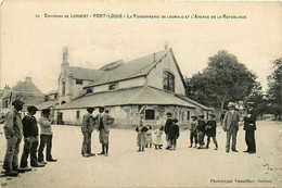 Port Louis * La Poissonnerie De Locmalo Et Avenue De La République * Villageois - Port Louis