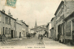 Langon * Cours Des Fossés * Rue Avenue * Commerce Fers Fontes Métaux - Langon