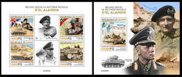 Guinea  2022 80 Years Since The Second Battleof El Alamein. (245) OFFICIAL ISSUE - Seconda Guerra Mondiale