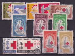Thème Croix Rouge - Ensemble Timbres - Neufs ** Sans Charnière - TB - Rotes Kreuz