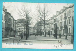 * Sint Gillis - Saint Gilles (Brussel - Bruxelles) * (N. 16 - Série 2) Place Loix, Tram, Vicinal, Animée, Unique, TOP - St-Gilles - St-Gillis