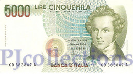 ITALIA - ITALY 5000 LIRE 1985 PICK 111c XF/AU PREFIX "XD" REPLACEMENT - 5000 Lire