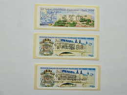 France Lisa Paris Salon 2009 - 1999-2009 Illustrated Franking Labels