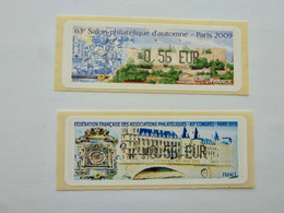 France Lisa Paris Salon 2009 - 1999-2009 Illustrated Franking Labels