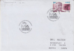 Norway Trondheim "Trondheimsnissen" Cover Ca Trondheim 15.11.2001 (NI224C) - Cartas & Documentos