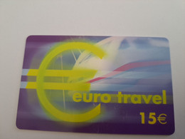 NETHERLANDS  € 15,- EURO TRAVEL      / OLDER CARD    PREPAID  Nice Used  ** 11215** - GSM-Kaarten, Bijvulling & Vooraf Betaalde