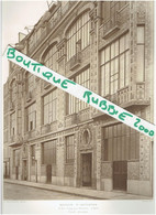 2 GRAVURES PARIS 14° MAISON D ARTISTES 31 / 31 BIS RUE CAMPAGNE PREMIERE ARCHITECTE ANDRE ARFVIDSON PHOTO CHEVOJON - Paris