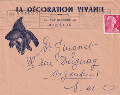 Thème Poissons - France - Lettre - Pesci