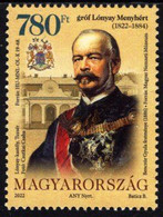 Hungary - 2022 - Count Menyhert Lonyay - 200th Anniversary Birth Anniversary - Mint Stamp - Nuevos