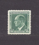 Czechoslovakia 1937 ** Mi 360 MNH  Sc 227 President Dr.E.Benes. Tschechoslowakei. C7 - Ungebraucht