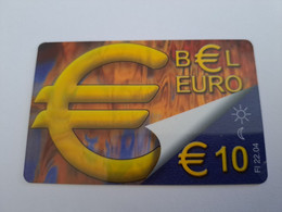 NETHERLANDS  /  € 10,- BEL EURO          / OLDER CARD    PREPAID  Nice USED   ** 11226** - [3] Sim Cards, Prepaid & Refills