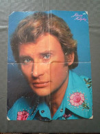 Poster Années 70 / Johnny Halliday - Patrick Juvet / Hit Magazine - Affiches & Posters