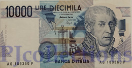 ITALIA - ITALY 10000 LIRE 1984 PICK 112c AU PREFIX "G" - 10000 Lire