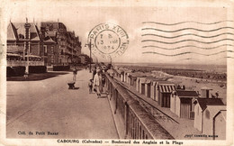 N°96523 -cpa Cabourg -boulevard Des Anglais- - Cabourg