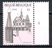 BE  2291  XX   ---- Pour Le Tourisme : Peer   --  N° De Planche 5 - 1981-1990