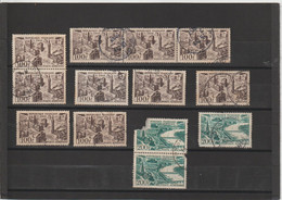 5567 Enorme Lot De Timbres Poste Aérienne FRANCE Toute époque - Oblitérés - Sonstige & Ohne Zuordnung