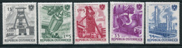 AUSTRIA 1961 Nationalised Industries MNH / **.  Michel 1092-96 - Ungebraucht