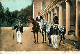 Luchon * Les Guides à Cheval Et Guides De Sommets * Types Personnages Métier - Luchon