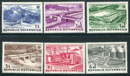 AUSTRIA 1962 Electricity Industry MNH / **.  Michel 1103-08 - Nuovi