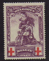 Belgique (1914-15)  -  20 C. Croix-Rouge    Neuf Sans Gomme No Gum - 1914-1915 Croix-Rouge