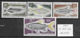 Upper Volta 1969 - Michel 263-266(**MNH) - Haute-Volta (1958-1984)