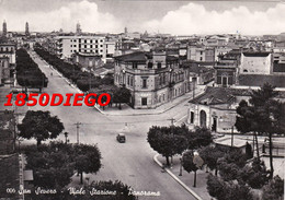 SAN SEVERO - VIALE STAZIONE - PANORAMA F/GRANDE VIAGGIATA  1961 ANIMAZIONE - San Severo