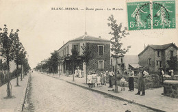 93 - SEINE SAINT-DENIS - LE BLANC-MESNIL - Route Pavée - La Molette - Animation - Superbe - 10218 - Le Blanc-Mesnil