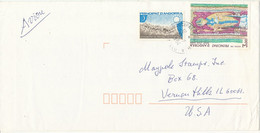 French Andorra Cover Sent Air Mail To USA 1994 Topic Stamps - Covers & Documents