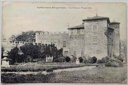 42 - LOIRE - Le Chambon Feugerolles - Le Château Feugerolles - - Le Chambon Feugerolles