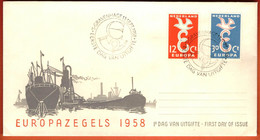 Natherlands 1958 / Europa CEPT / FDC - 1958