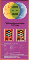 United Nations Geneva 1972 / Economic Commission For Europe - ECE - CEE / Leaflet, Brochure, Prospectus - ONU