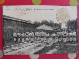 CP. Militaria. Génie. école De Chemin De Fer - Manoeuvres