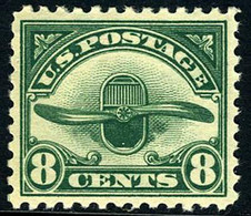 US C4 XF Mint Never Hinged 8c Airmail Of 1923 - 1b. 1918-1940 Nuevos