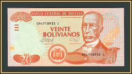 Bolivia 20 Boliviano 1986 (2013) P-239 (239b) UNC - Bolivia