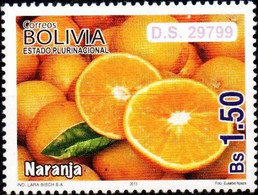 Bolivia 2013 CEFIBOL 2194 ** Reimpresión DS 29799 Naranjas Industrias Lara Bisch. - Bolivia