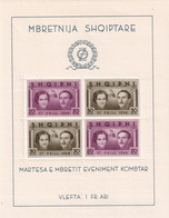 ALBANIA 1938- MNH - Mi Block 2 - Royal Wedding - Albania