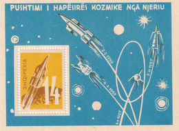 ALBANIA 1962 - MNH - Mi Block 9 - Space Exploration - Albania