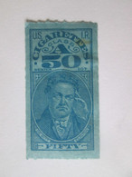 United States Class A 50 Cigarettes Tax Revenue Stamp Series 107 - Revenues