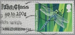 GB 2013 Freshwater Life (1st Series) 1st Type 5 Issuing Office A2GB13 Used [21/25714/ND] - Post & Go (distributeurs)