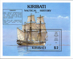Kiribati Bloc N** Yv:13 Nautical History Part II - Kiribati (1979-...)
