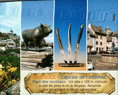 Laguiole Divers Aspects De Cette Cité Du Couteau      CPM Ou CPSM - Laguiole